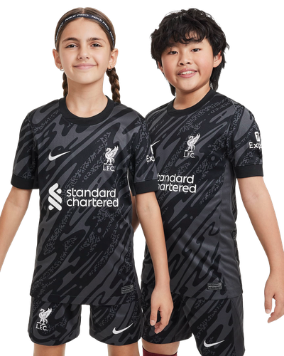 Liverpool 24/25 Kid's Home Goalkeeper Shirt and Shorts
