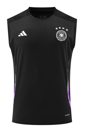 Germany 2024 Men's Black Training Tank Top