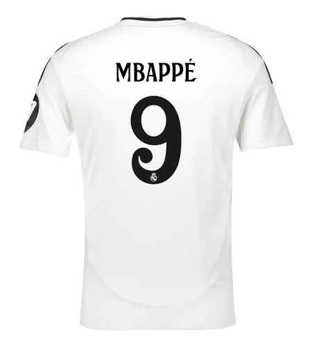 MBAPPÉ #9 Real Madrid 24/25 Stadium Men's Home Shirt