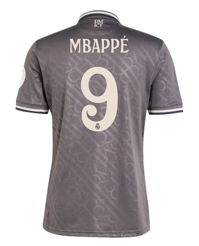 MBAPPÉ #9 Real Madrid 24/25 Stadium Men's Third Shirt