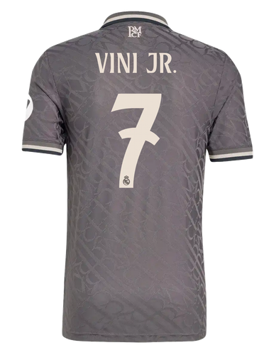 VINI JR #7 Real Madrid 24/25 Authentic Men's Third Shirt