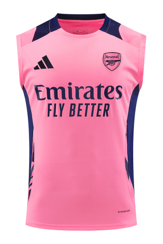 Arsenal 24/25 Men's Pink Training Tank Top