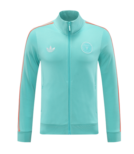 Inter Miami 2024 Men's Turquoise Long Zip Jacket