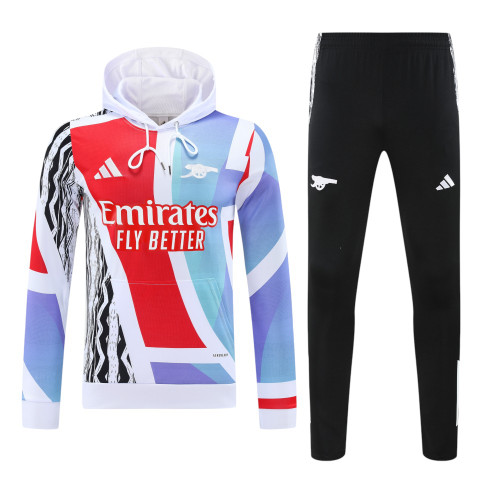Arsenal 24/25 Men's Pre-Match Hoodie Tracksuit