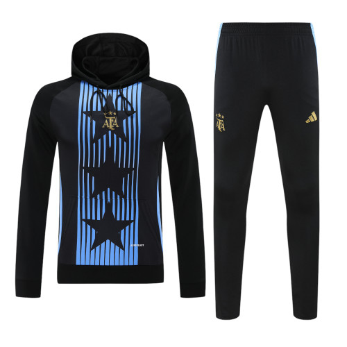 Argentina 24/25 Men's Pre-Match Hoodie Tracksuit