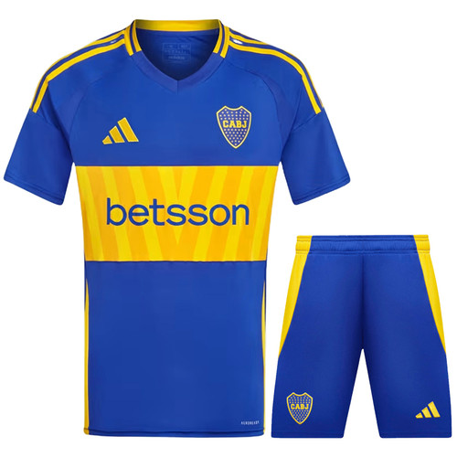Boca Juniors 24/25 Kid's Home Shirt and Shorts