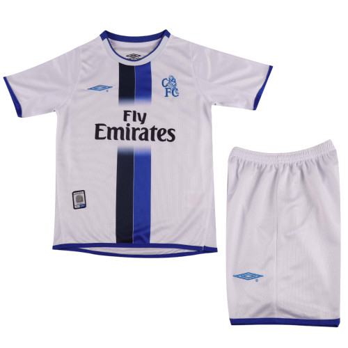 Chelsea 03/04 Kid's Away Retro Mini-Kit