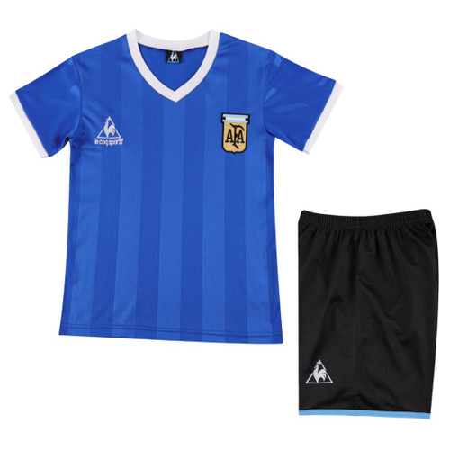 Argentina 1986 Kid's Away Retro Mini-Kit