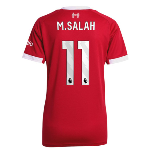 M.SALAH #11 Liverpool 25/26 Women's Home Shirt - PL Font
