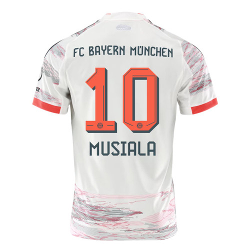 MUSIALA #10 Bayern Munich 25/26 Stadium Men's Away Shirt