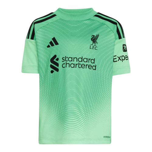 Liverpool 25/26 Kid's Green Goalkeeper Mini-Kit