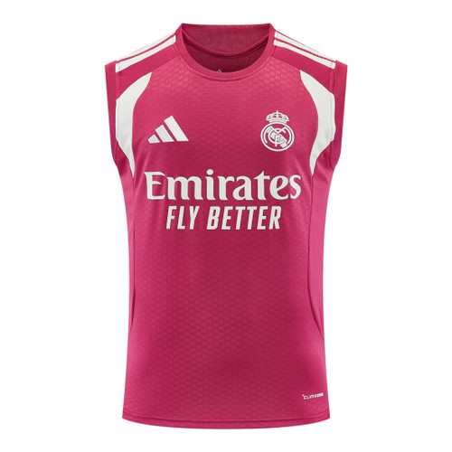 Real Madrid 26/27 Men's Pink Training Tank Top