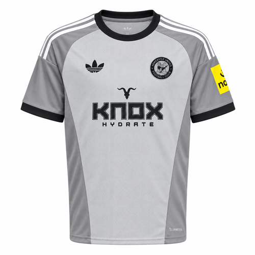 Newcastle United 26/27 Kid's Gray Goalkeeper Set