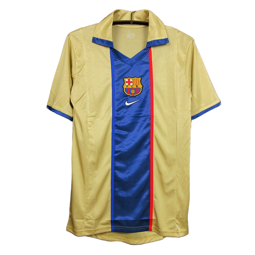 Barcelona 01/02 Men's Away Retro Shirt
