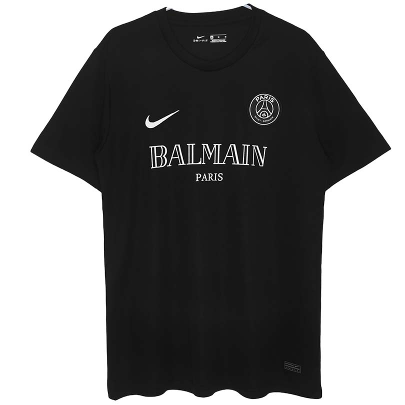 Paris Saint-Germain 20/21 Men's Black Balmain Retro Shirt