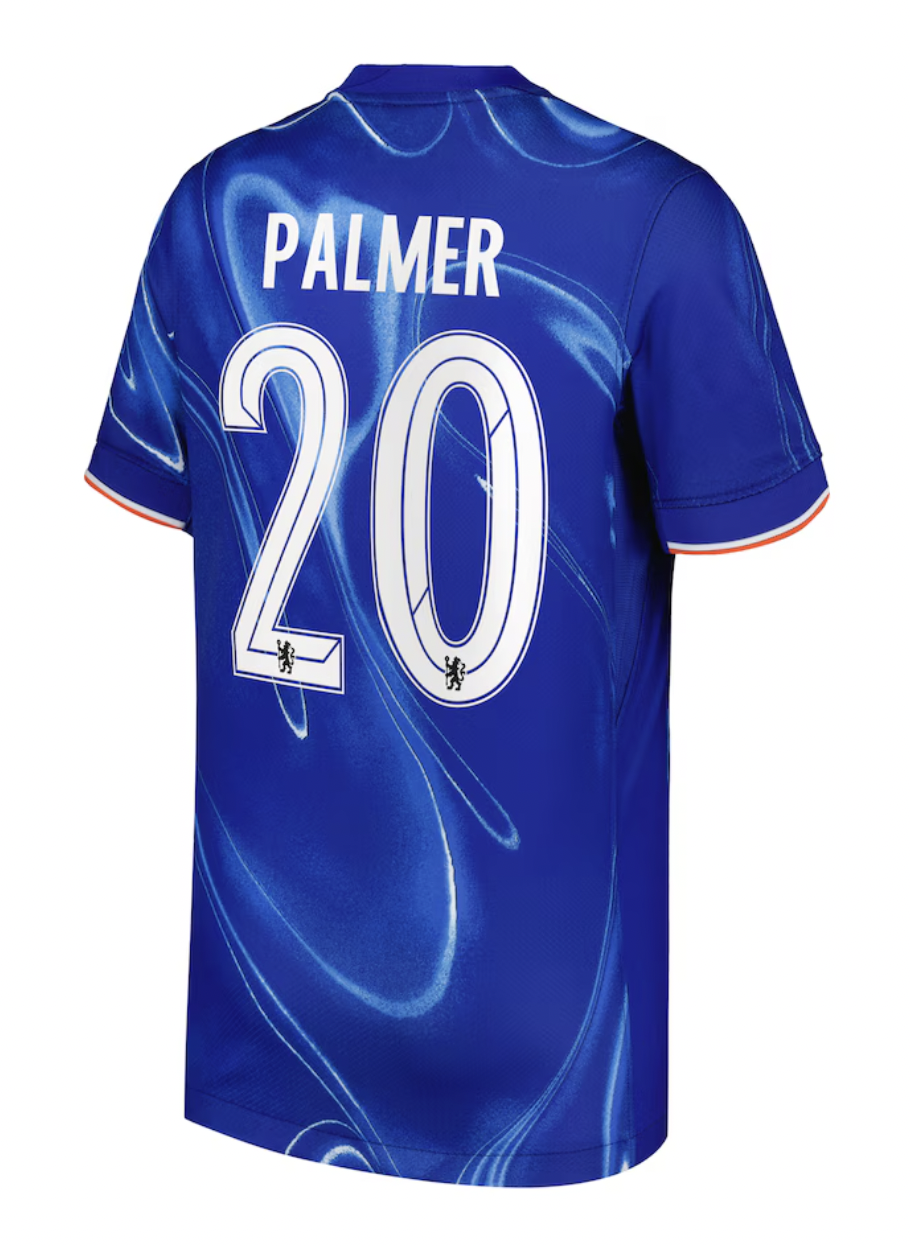 PALMER #20 Chelsea 24/25 Kid's Home Shirt and Shorts - Chelsea Font