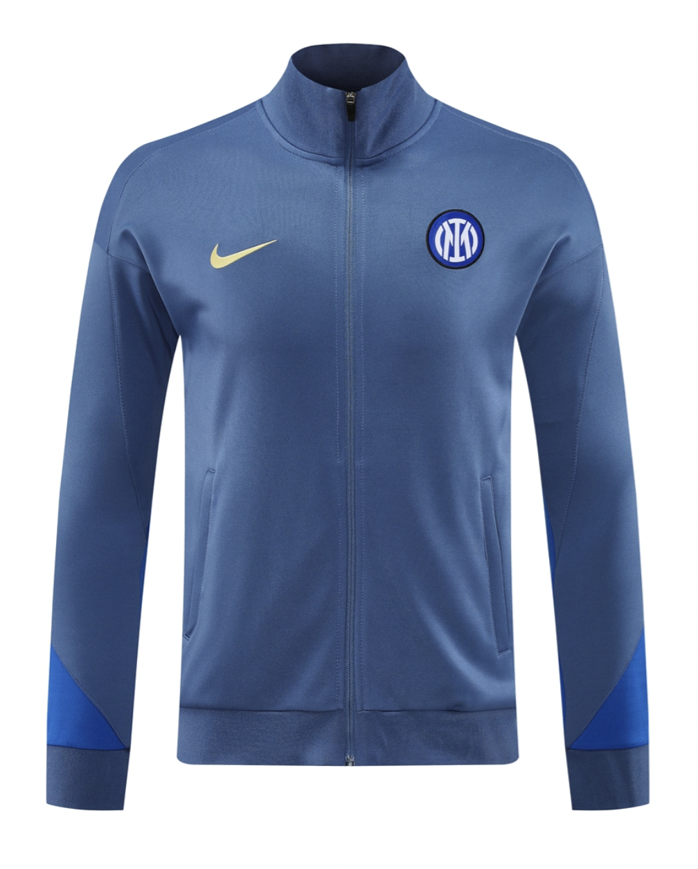 Inter Milan 24/25 Men's Blue Long Zip Jacket