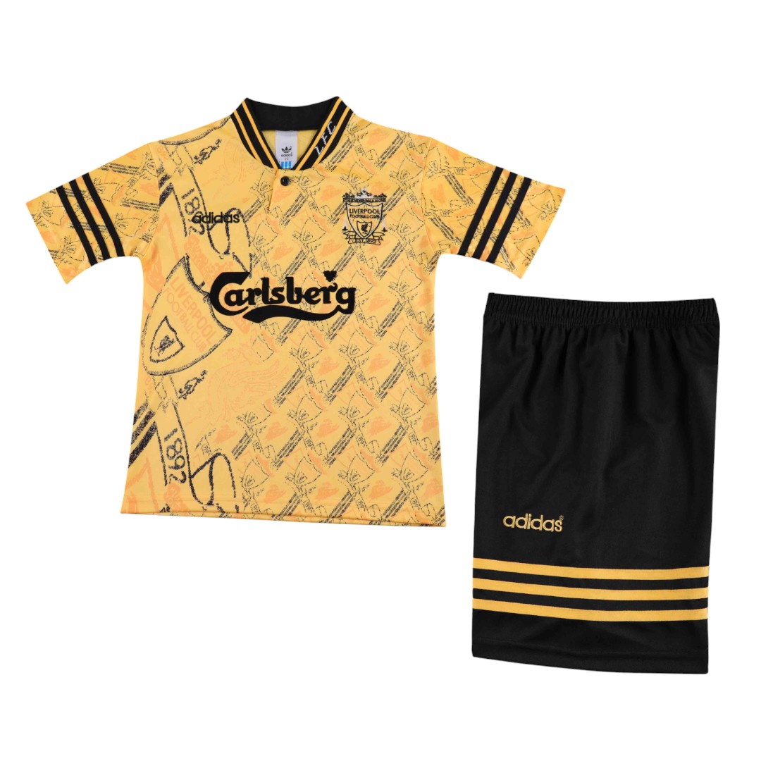 Liverpool 94/96 Kid's Third Retro Mini-Kit