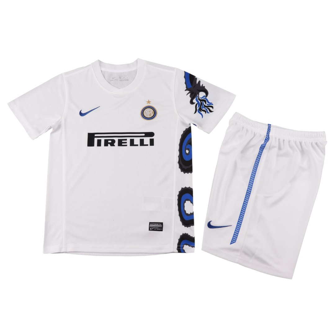 Inter Milan 10/11 Kid's Away Retro Mini-Kit