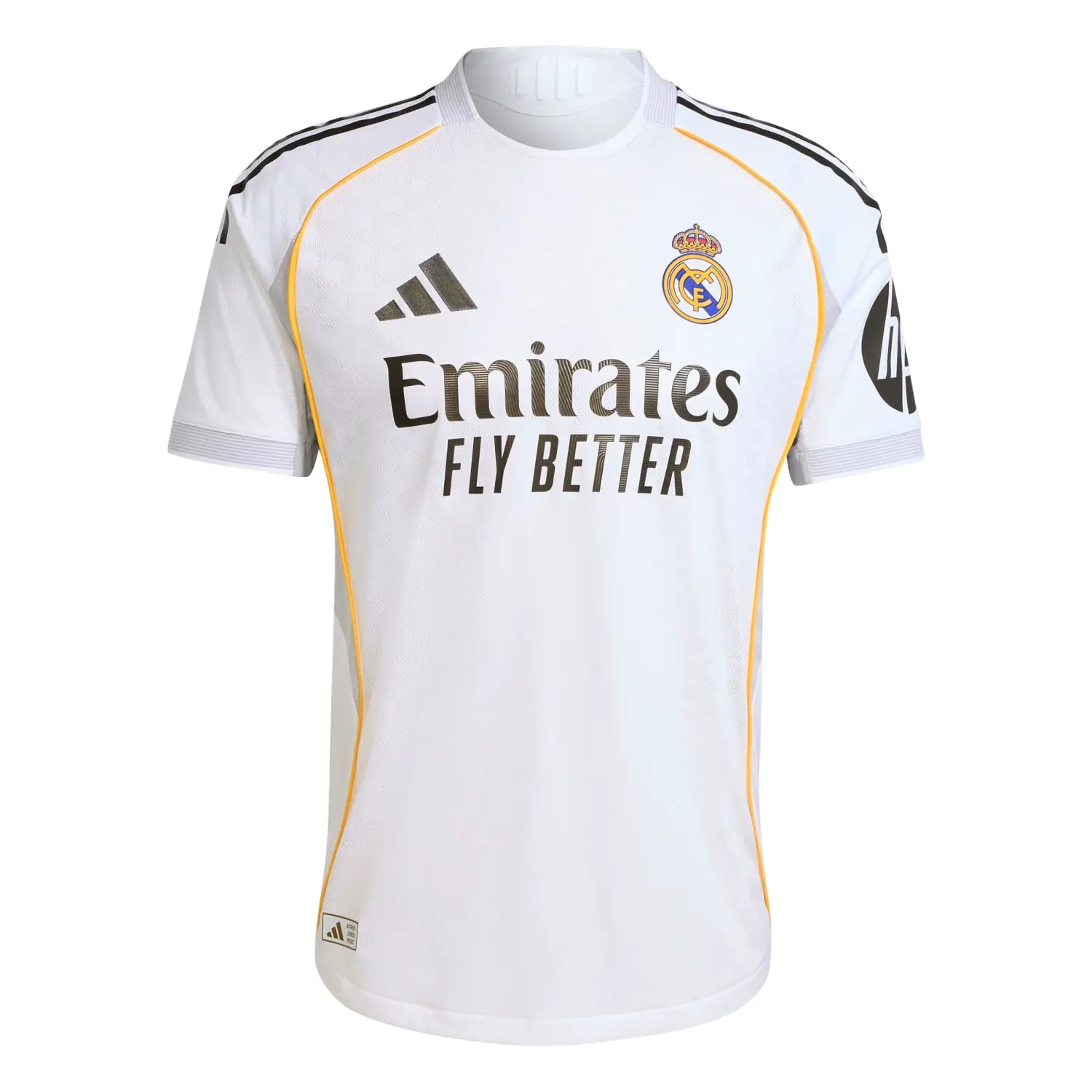 Real Madrid 25/26 Authentic Men's Home Shirt