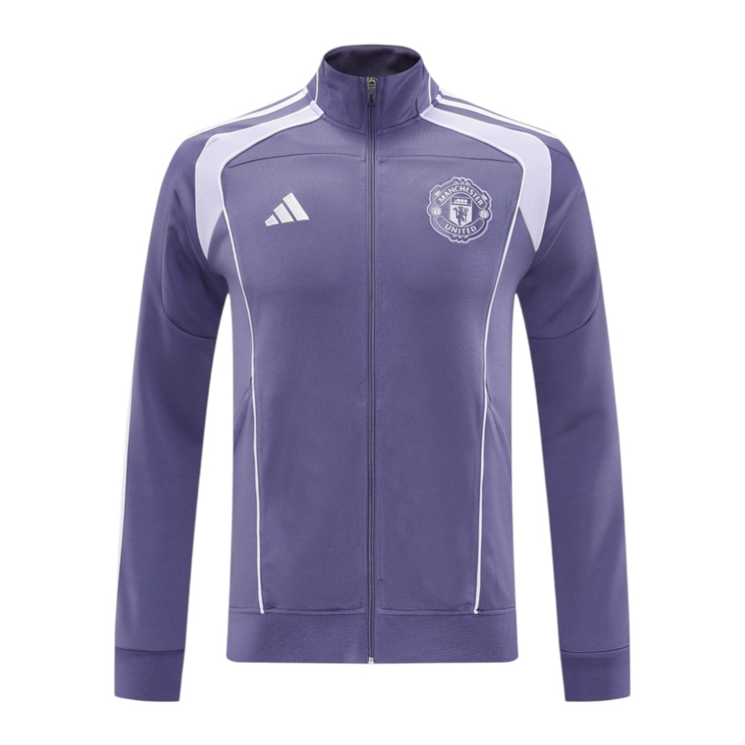 Manchester United 25/26 Men's Purple Long Zip Jacket