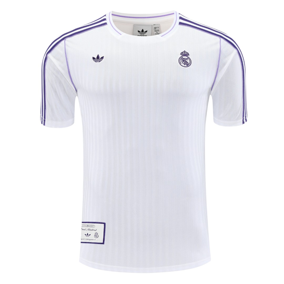 Real Madrid 25/26 Men's White Terrace Icon Shirt