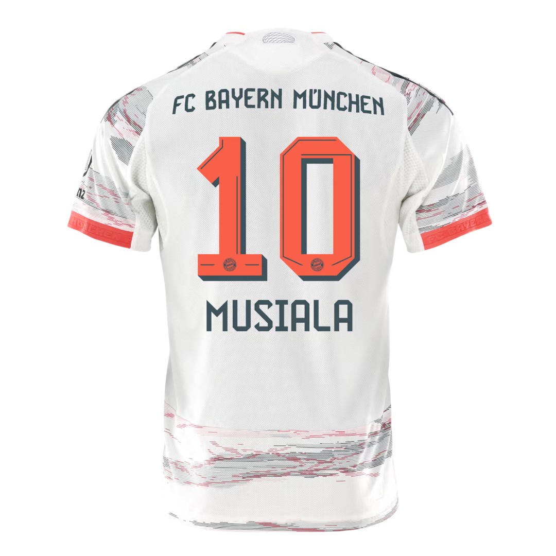 MUSIALA #10 Bayern Munich 25/26 Authentic Men's Away Shirt