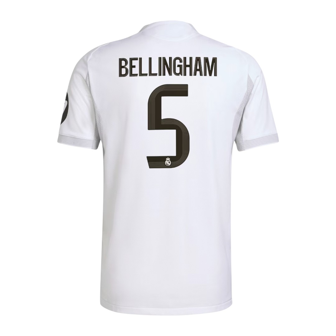 BELLINGHAM #5 Real Madrid 25/26 Authentic Men's Home Shirt