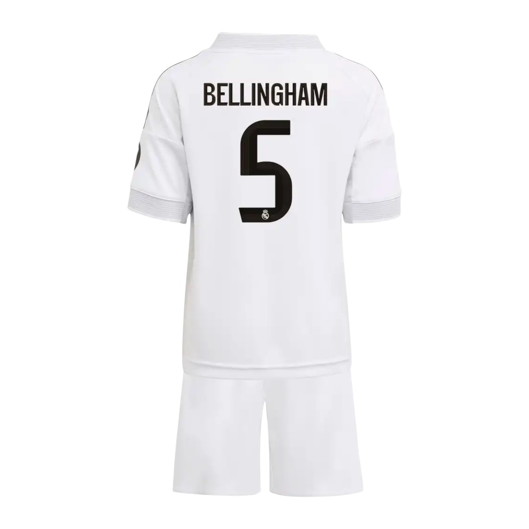 BELLINGHAM #5 Real Madrid 25/26 Kid's Home Mini-Kit