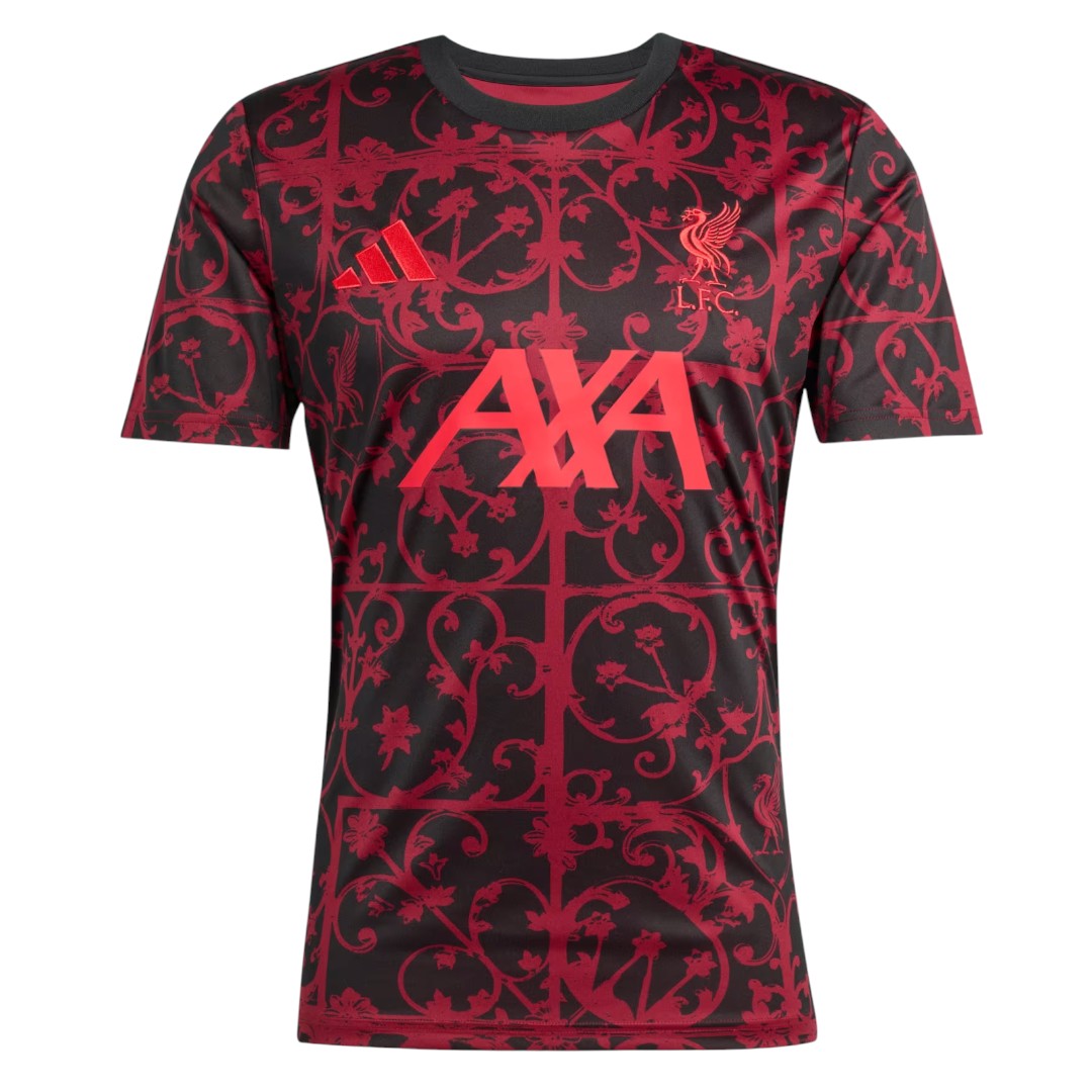 Liverpool 25/26 Men's Red-Black Pre-Match Shirt