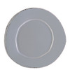 Vietri Lastra Gray Dinner Plate