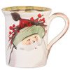 Vietri Old St. Nick Green Hat Mug