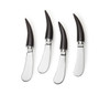 Mary Jurek Design Orion Canape Spreader with Buffalo Horn (4pc Box)