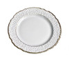 Anna Weatherley Simply Anna - Polka Gold Salad Plate (7.75")