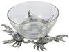 Vagabond House Large Crab Glass Dip Bowl