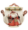 Vietri Old St. Nick Biscotti Jar