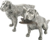 Vagabond House Pewter Hunting Dogs Salt and Pepper Shakers (Set of 2)