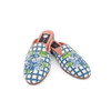 By Paige Needlepoint Shoes Hydrangea Needlepoint Mule