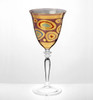 Vietri Regalia Purple Wine Glass