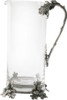 Vagabond House Acorn/Oak Leaf Glass Pitcher