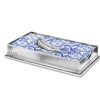 Match Pewter Dinner Napkin Box with Feather
