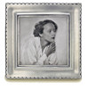 Match Pewter Trentino Scalloped Square Medium Frame