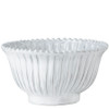 Vietri Incanto White Stripe Small Serving Bowl