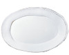 Vietri Lastra White Oval Platter