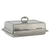 Match Pewter Double Butter Dish with Cover