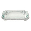 Mariposa Pearled Oblong Casserole Caddy with Pyrex