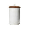 Juliska Berry and Thread White 11.5" Canister