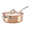 Symphonnia Cupra 4 Qt. Covered Saute w/Helper Handle by Ruffoni