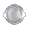 Pearled Round Handled Tray