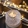 Simon Pearce Snowball Tealight in Gift Box